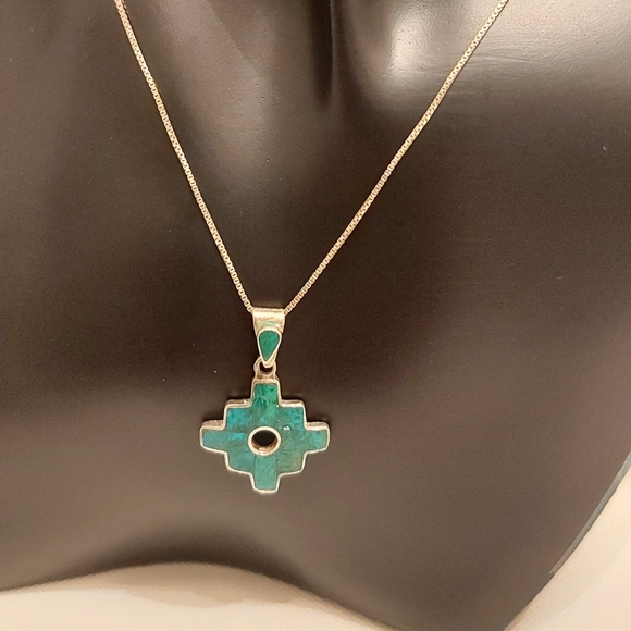 Vintage Sterling silver necklace - Picture 3 of 9